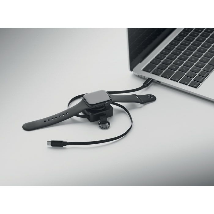 MO3145-03Skilful Einziehbares 100W-Typ-C-Kabel_ schwarz