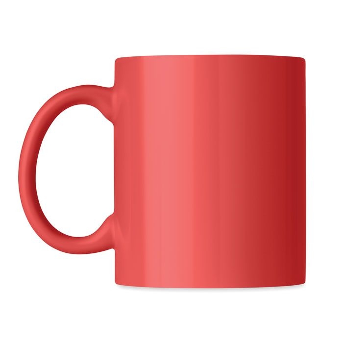 MO6208-05Dublin Tone Keramik Kaffeebecher 300ml_ rot