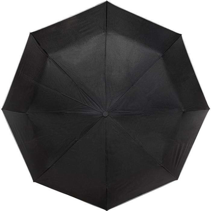 GI4939-27Automatik Taschenschirm aus Pongee-Polyester Ben_ hellgrau