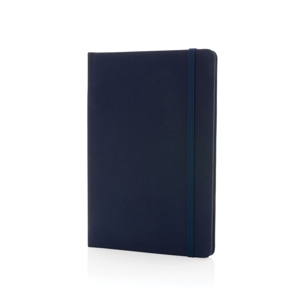 XDP774.45-5GRS-zertifiziertes rPET-A5-Notizbuch_ navy blau