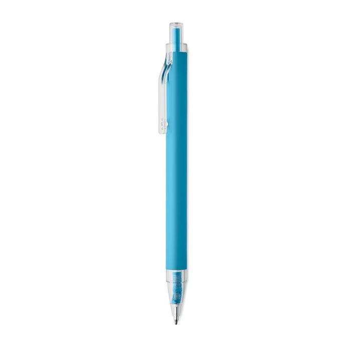 MO3185-12Nosta Druckkugelschreiber recy. Alu_ tuerkis