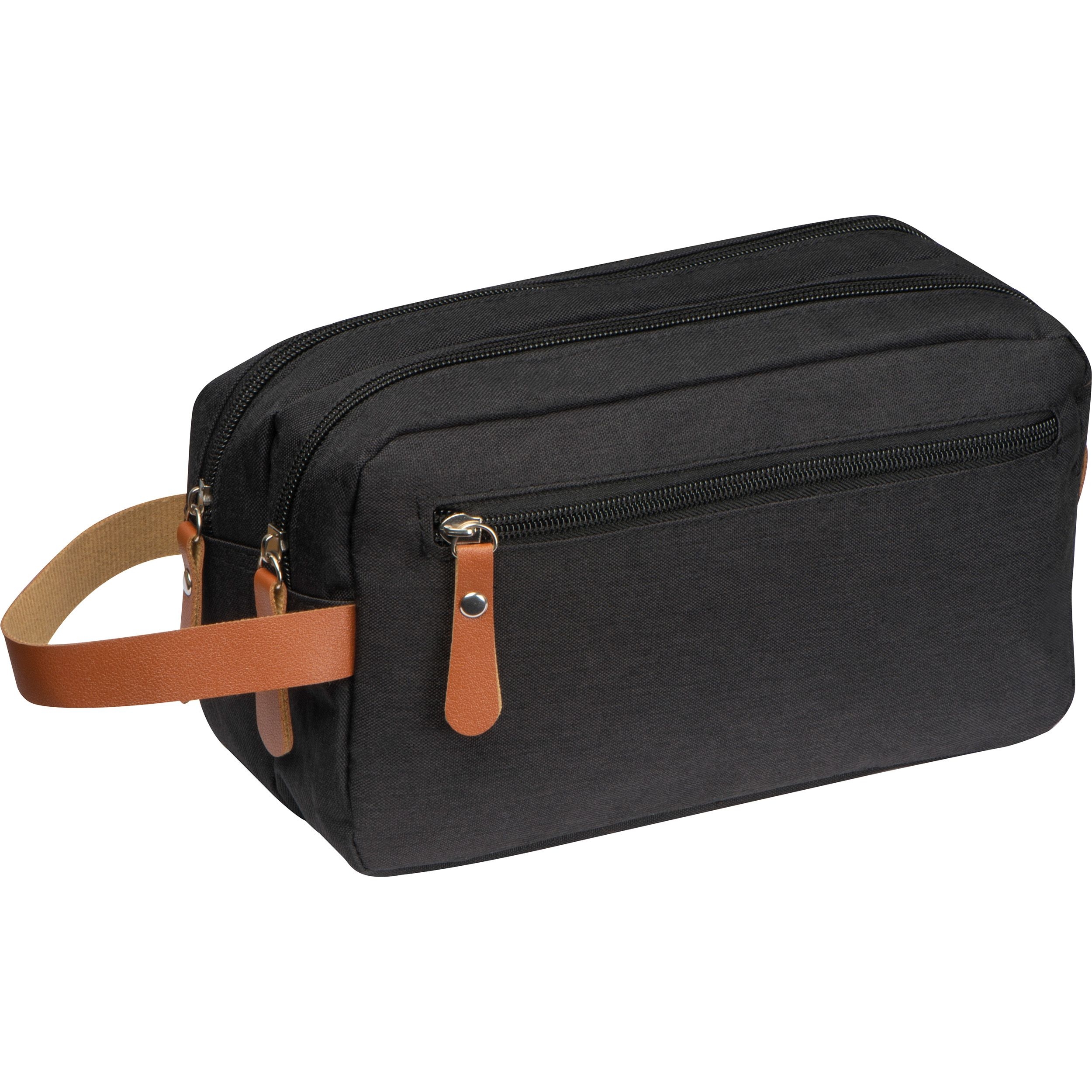 MA63250-03Kosmetiktasche aus Polyester SAUL_ schwarz