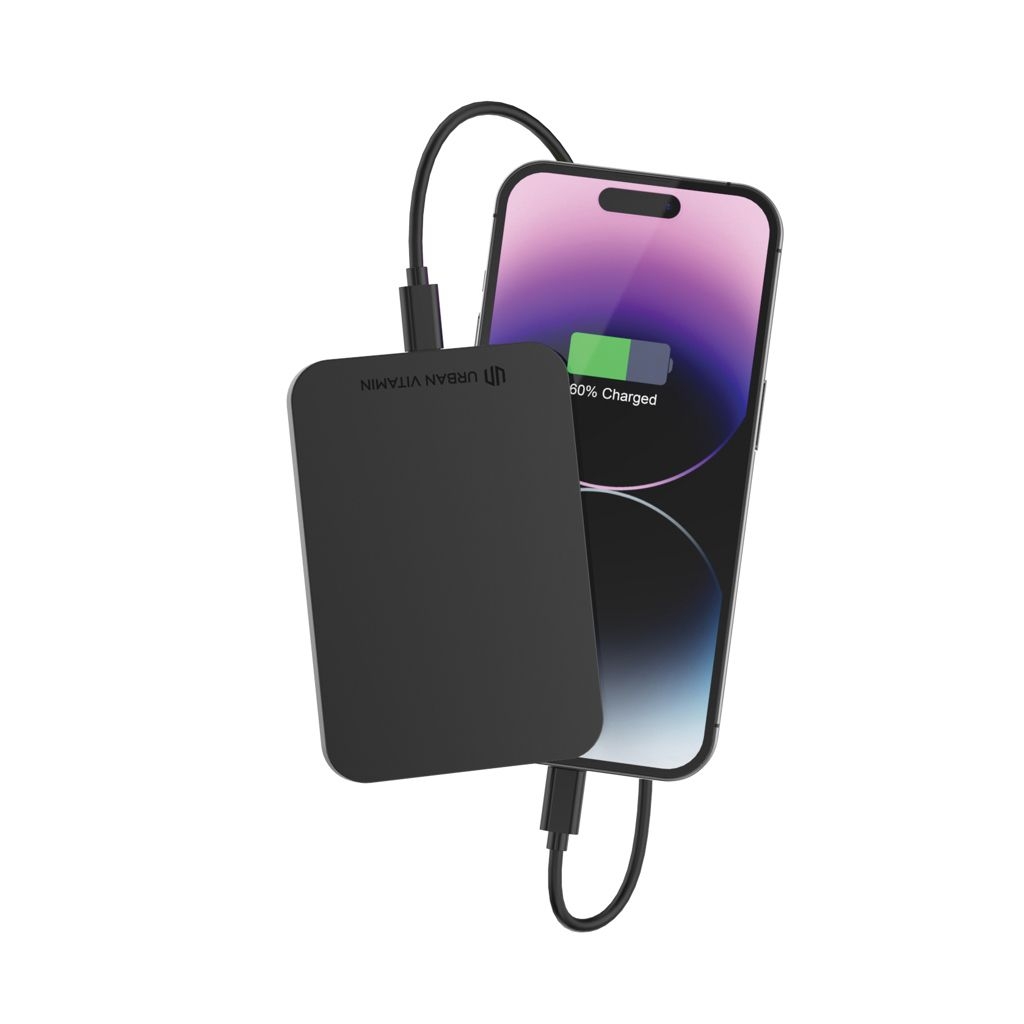 XDP322.81-1Urban Vitamin Burbank 3000mAh Powerbank aus RCS Plastik_Alu_ schwarz