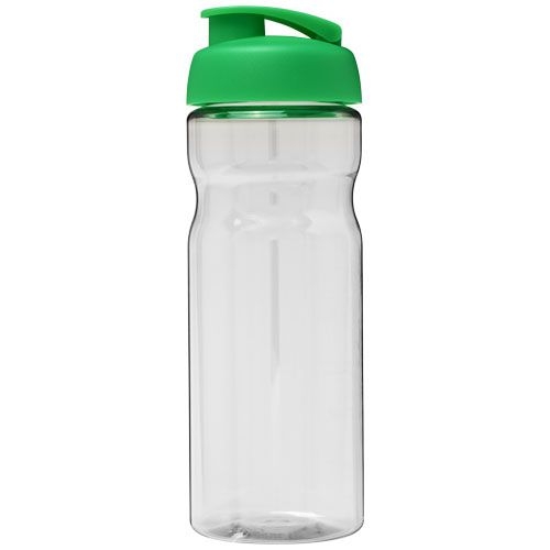 PF210045-7H2O Active® Base 650 ml Sportflasche mit Klappdeckel_ transparent_gruen