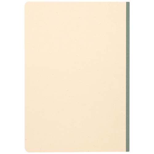 PF106125-3Liliana A5 Zuckerrohr und RPET Softcover Notizbuch_ heather gruen