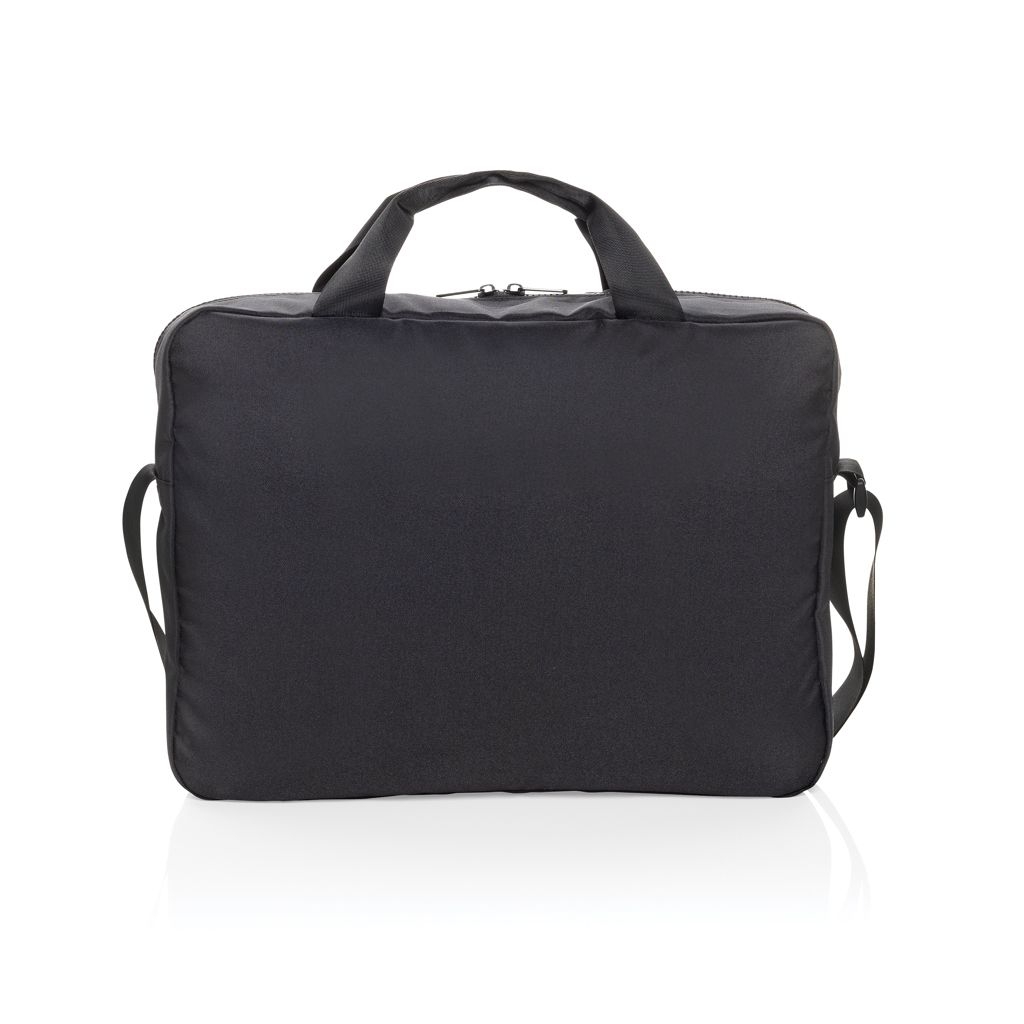 XDP732_23-01Swiss Peak Aware™ RPET Essential 15.6_ Laptop Tasche_ schwarz