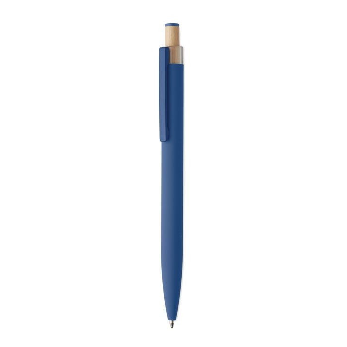 MO2653-04Bergamo _ Druckkugelschreiber recy. Alu_ blau