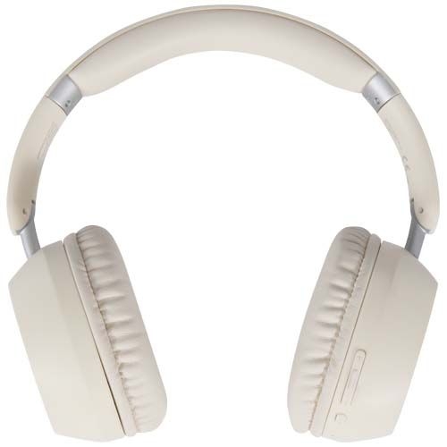 PF124473-1Hoggar Falltbare Over Ear Kopfhoerer mit ANC und ENC aus recyceltem Kunststoff_ weiss