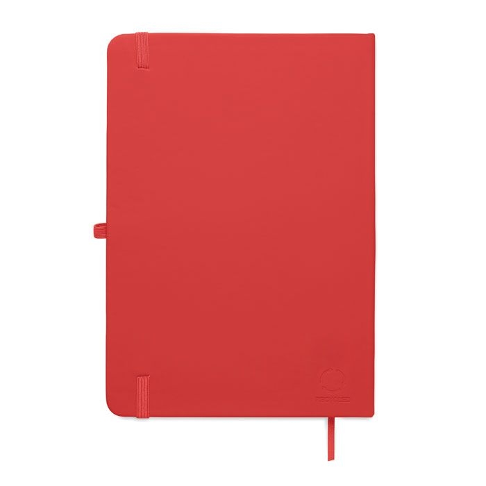 MO3124-05Arcoloop DIN A5 Notizbuch recy. PU_ rot