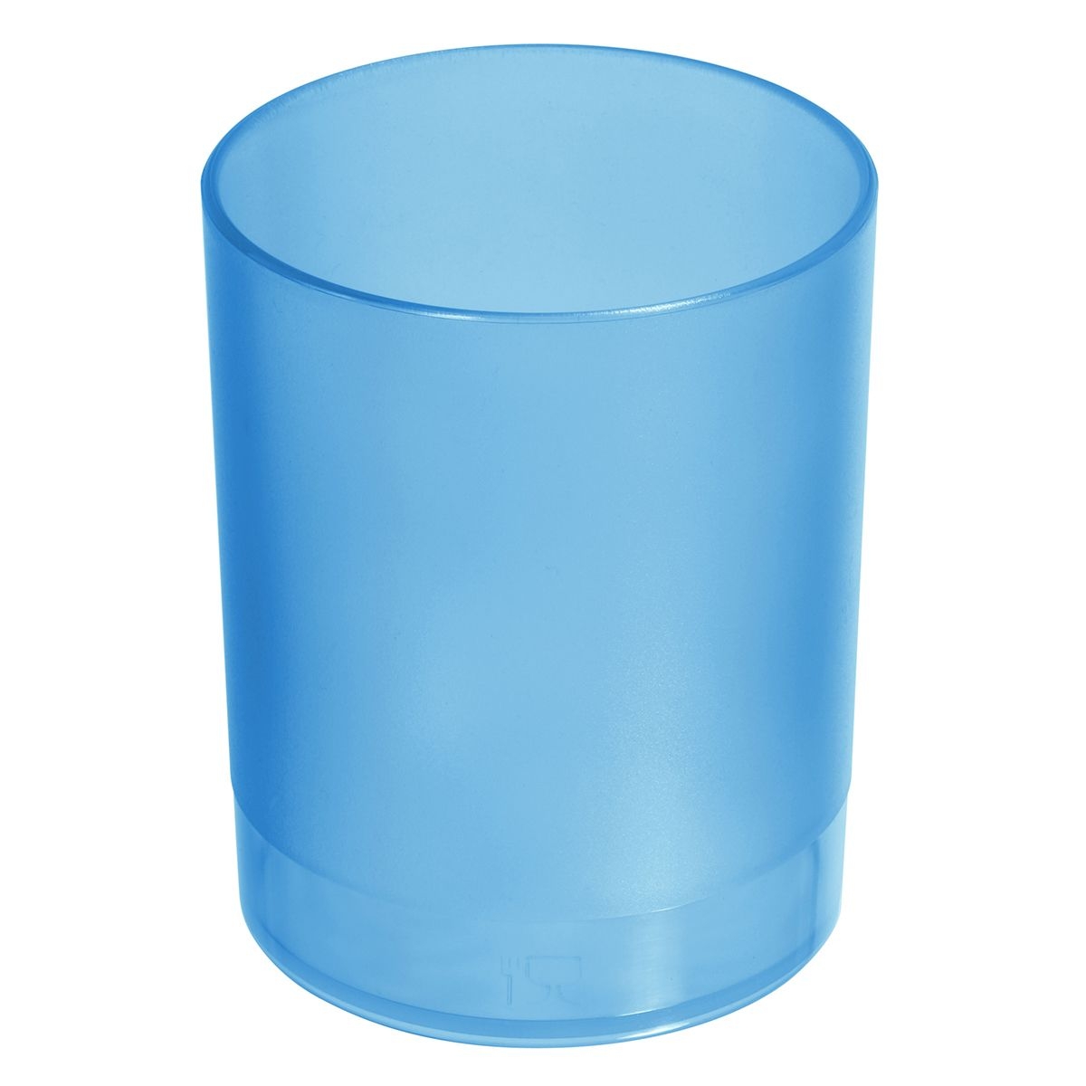 HE7045Z-F3Zahnputzbecher_ gefrostet blau