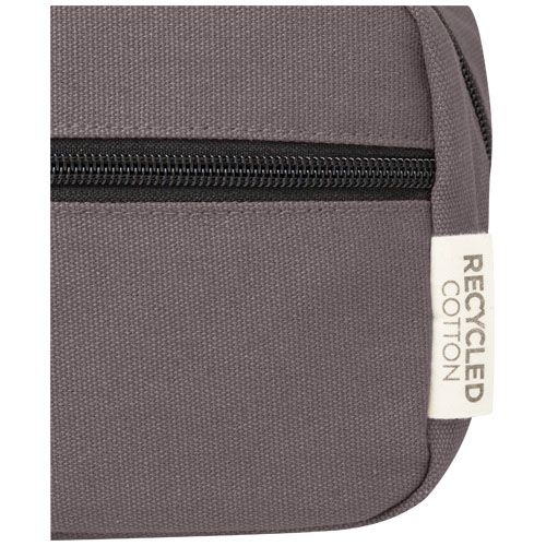 PF130041-3Joey Kosmetiktasche aus GRS recyceltem Canvas 3_5 L_ grau