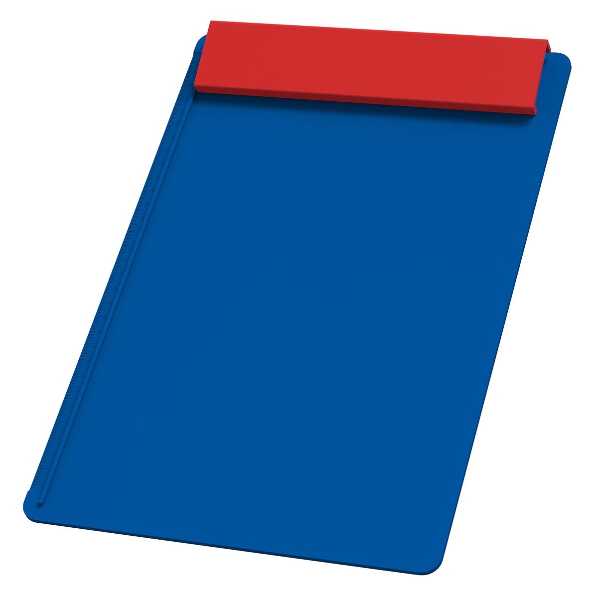 HE7165-3-1Klemmbrett DIN A4 _Alpha_ blau_ rot
