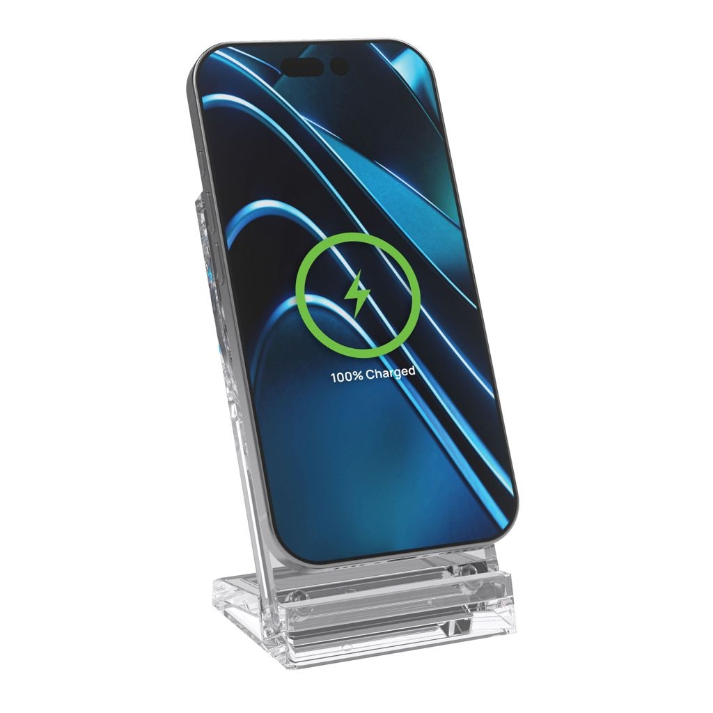 XDP309.08-00Magcharge 15W magnetischer Wireless-Charging-Stand_ transparent