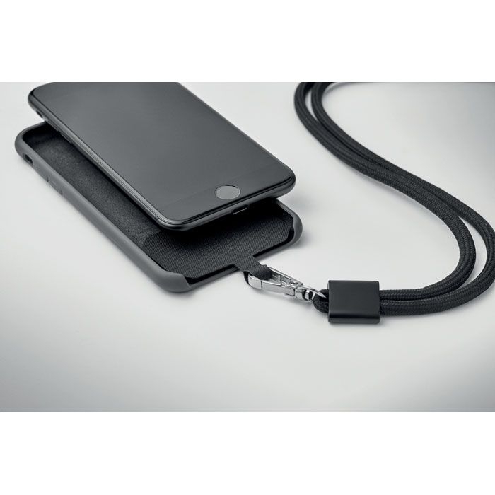 MO6925-03Nonette RPET-Lanyard_ schwarz