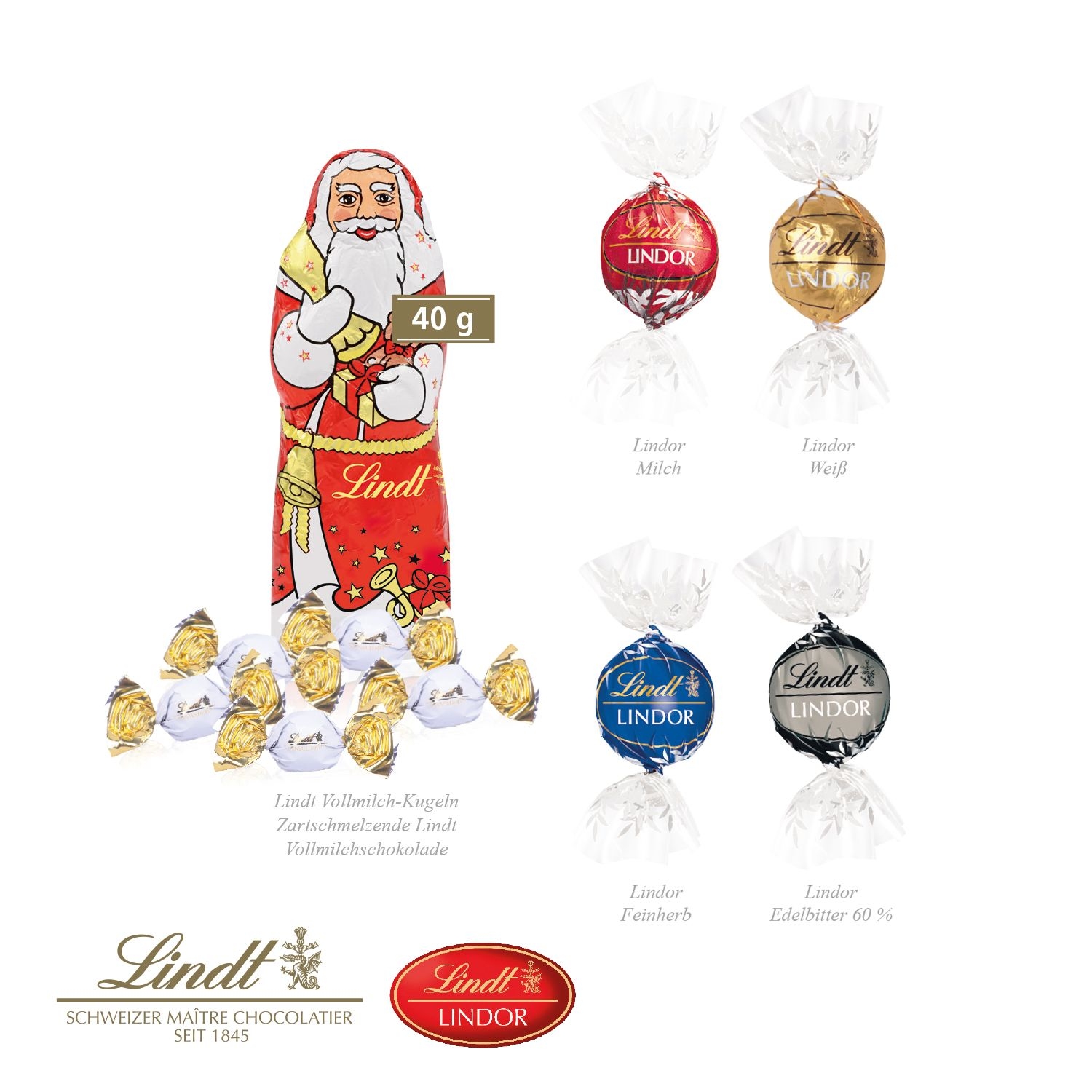 CD95402-01Suesse Praesentbox Weihnachten _Maxi_ Lindt Mischung