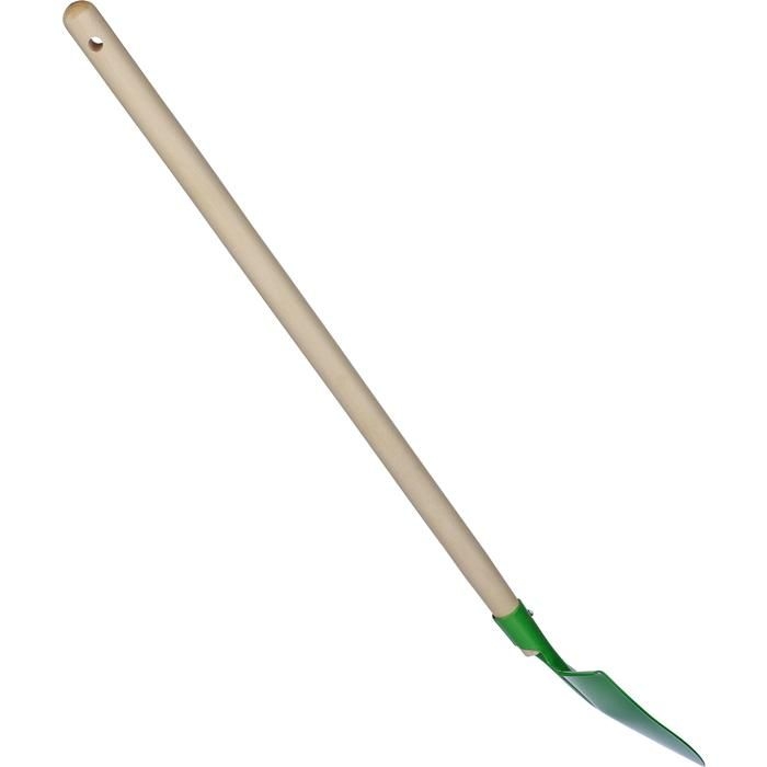 GI1202838-23Gartenschaufel aus Holz Ringelblumen_ kobaltblau