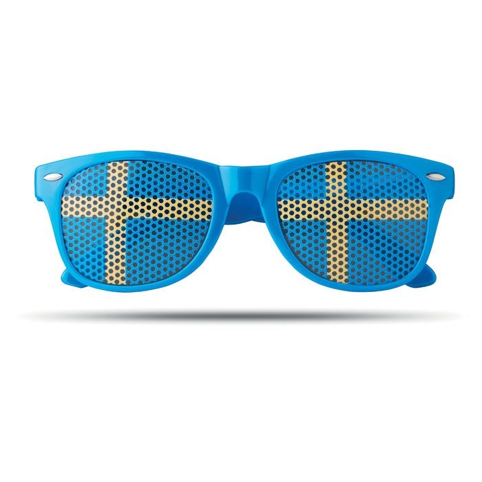 MO9275-04Flag Fun Fan Sonnenbrille_ blau