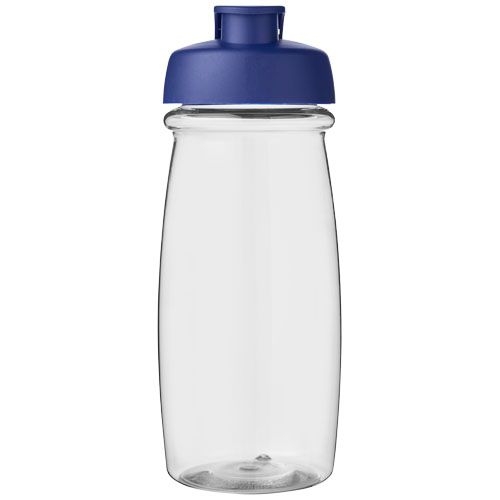 PF210054-18H2O Active® Pulse 600 ml Sportflasche mit Klappdeckel_ transparent_blau