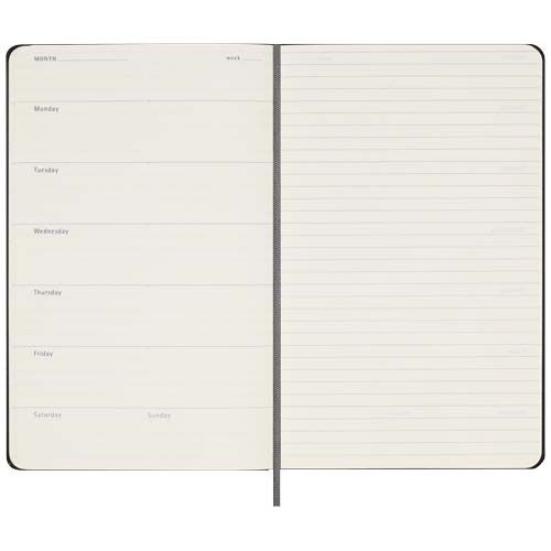 PF107952-1Moleskine Hardcover Wochenplaner L_ undatiert_ schwarz