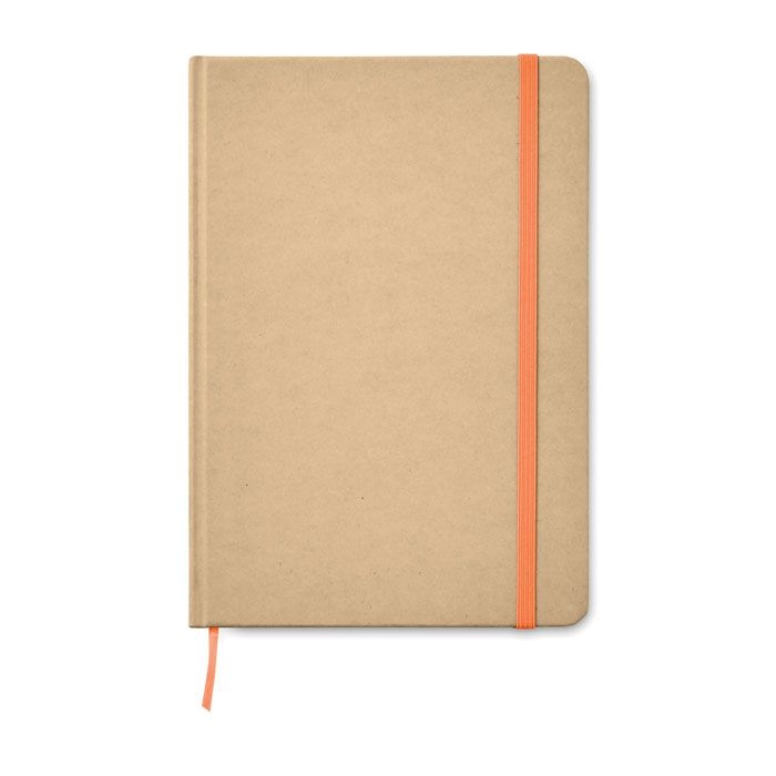 MO9684-10Everwrite DIN A5 Notizbuch recycelt_ orange