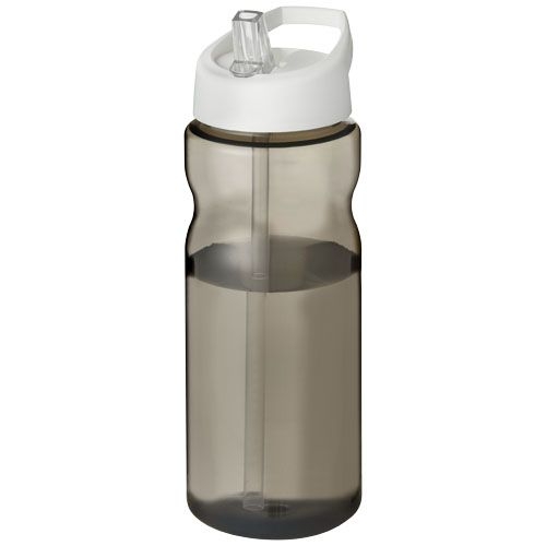 PF210099-2H2O Active® Eco Base 650 ml Sportflasche mit Ausgussdeckel_ kohle_weiss