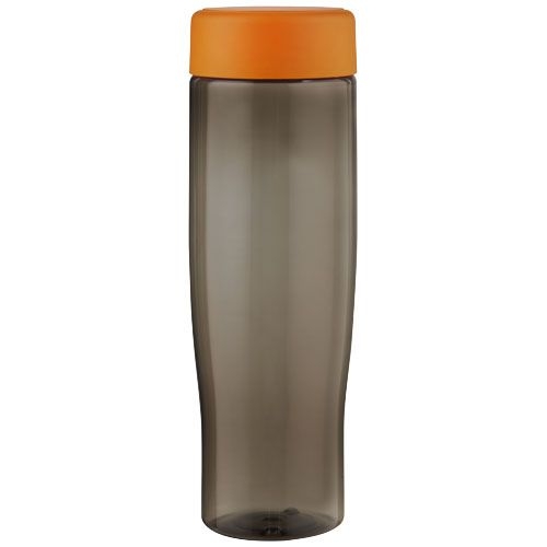 PF210450-4H2O Active® Eco Tempo 700 ml Wasserflasche mit Drehdeckel_ orange_kohle
