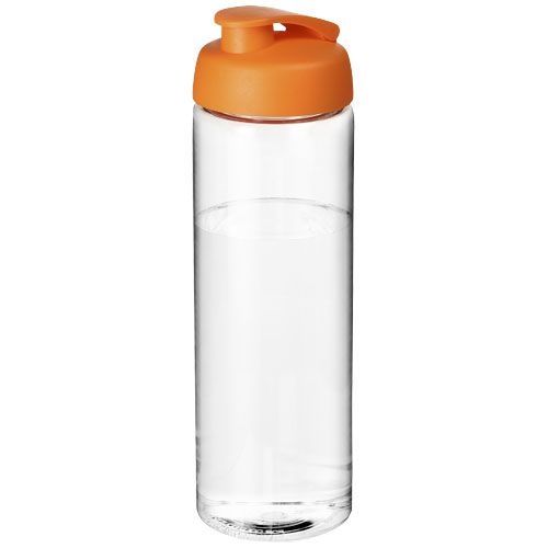 PF210094-8H2O Active® Vibe 850 ml Sportflasche mit Klappdeckel_ transparent_orange