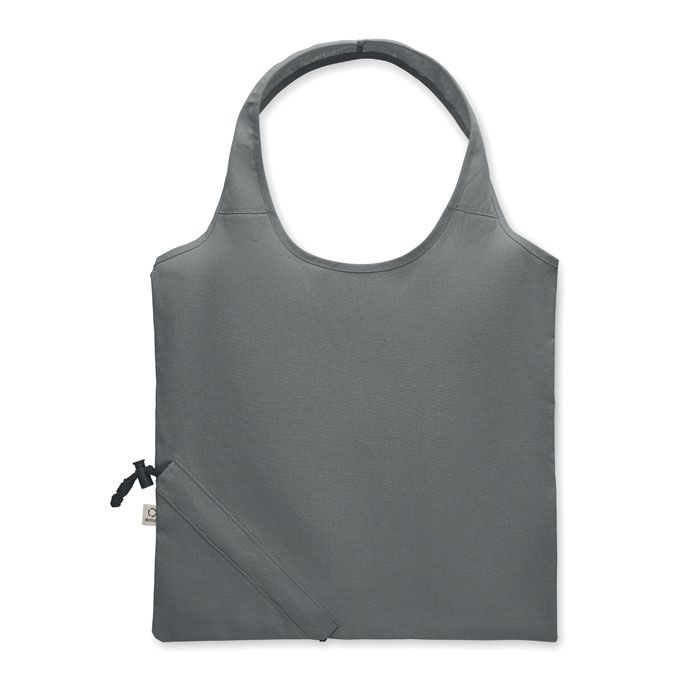 MO2487-15Carrie Colour Faltbare Einkaufstasche_ steingrau