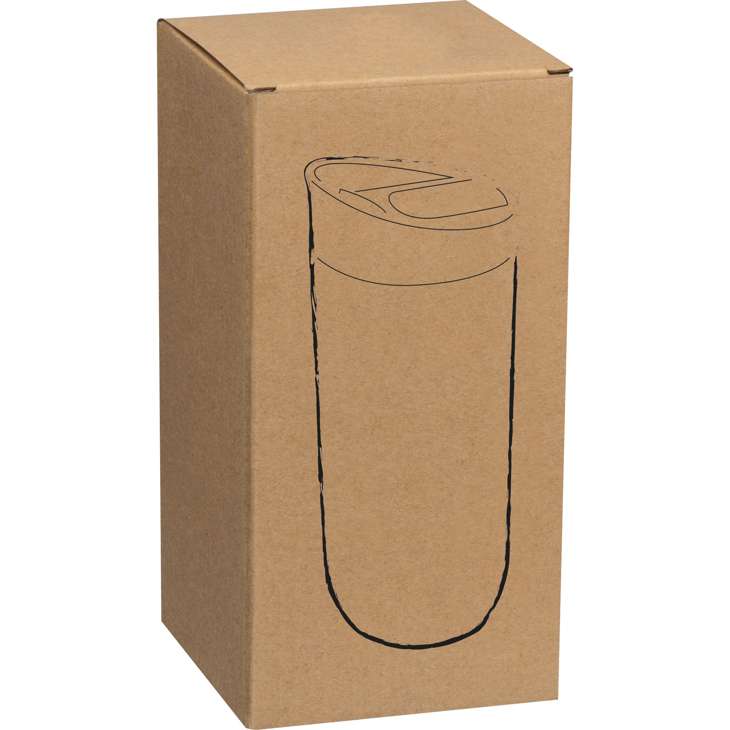 MA83762-07Vakuum Edelstahlbecher mit Push-Button Verschluss TIZIANO_ silbergrau