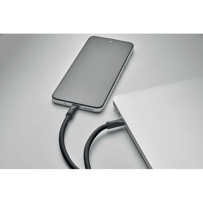 MO2618-03Cocharge 60W Lanyard-Ladekabel_ schwarz