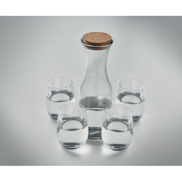 MO6656-22Piccadilly Set aus recyceltem Glas_ transparent