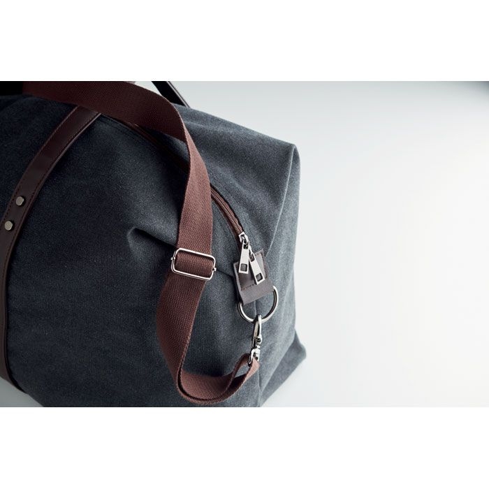 MO6279-03Zurich Weekender Canvas 450 g_m²_ schwarz