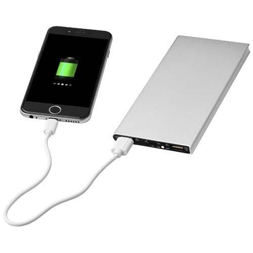 PF124112-2Plate 8000 mAh Aluminium-Powerbank_ silber