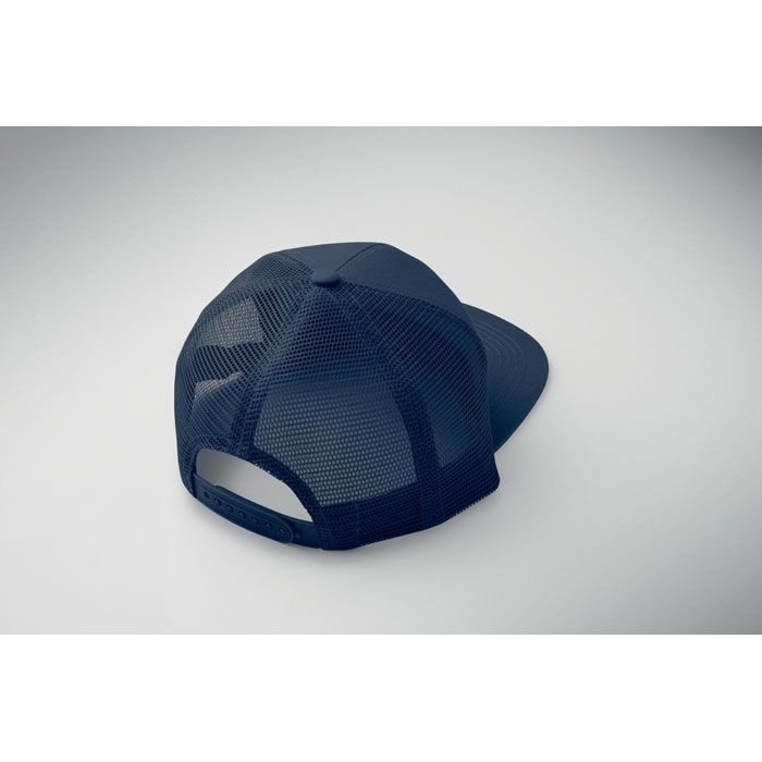 MO2866-85Bead Flache Kappe 7 Panels_ marineblau