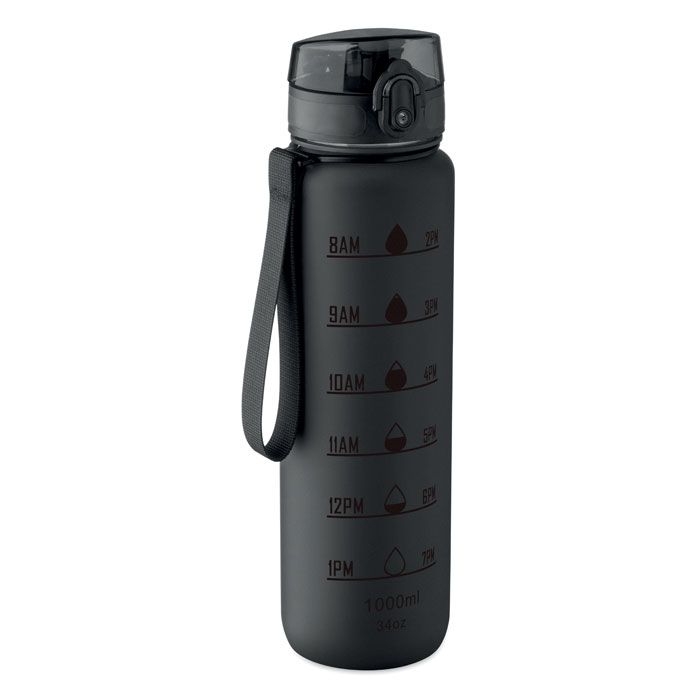 MO2672-03Isforden Mark Sport-Trinkflasche RPET 1L_ schwarz