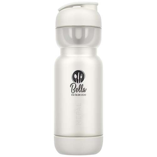PF100912-1Mepal Shaker 800 ml Sportflasche_ weiss