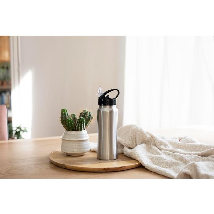 GI5233-08Trinkflasche aus Edelstahl Serena_ rot