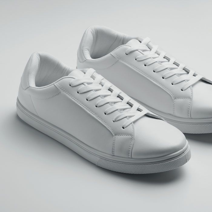 MO2042-06Blancos Sneakers aus PU Gr. 42_ weiss
