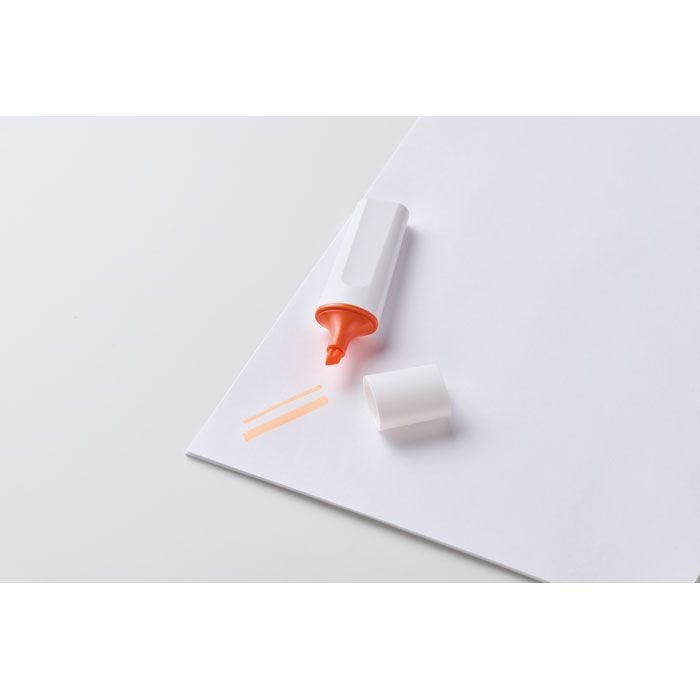 MO2427-71Lit Textmarker RPET_ neon orange