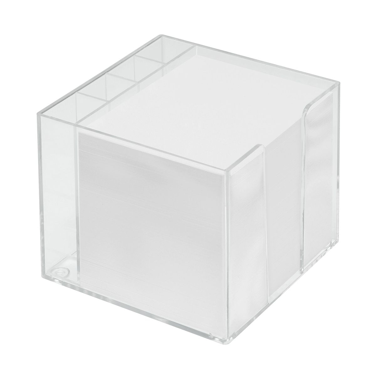 HE7000KPC-7Zettelbox mit Koecher _Epsilon_ glasklar