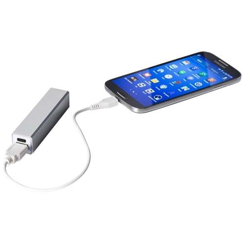 PF123492-3Volt 2200 mAh Powerbank_ silber