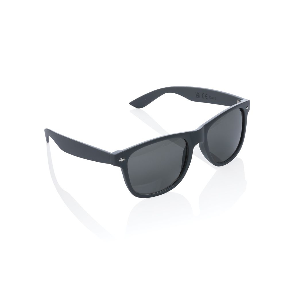 XDP453.96-2Sonnenbrille aus GRS recyceltem PC Kunststoff_ grau