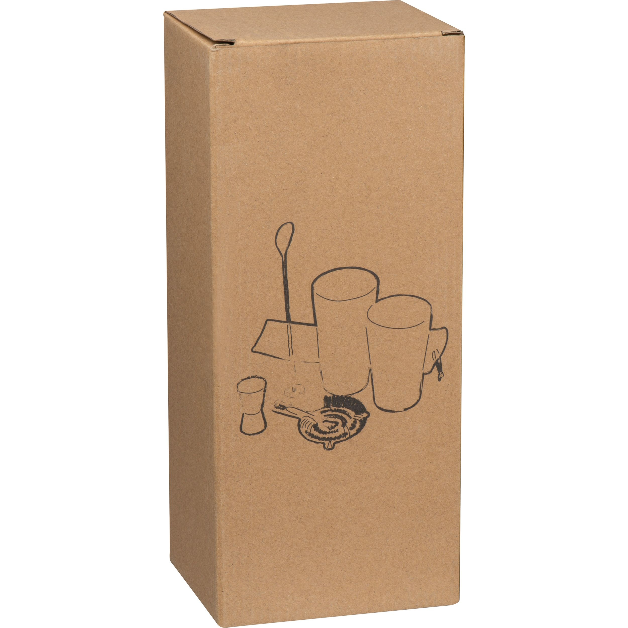 MA83160-07Cocktail Set ISOLDE_ silbergrau