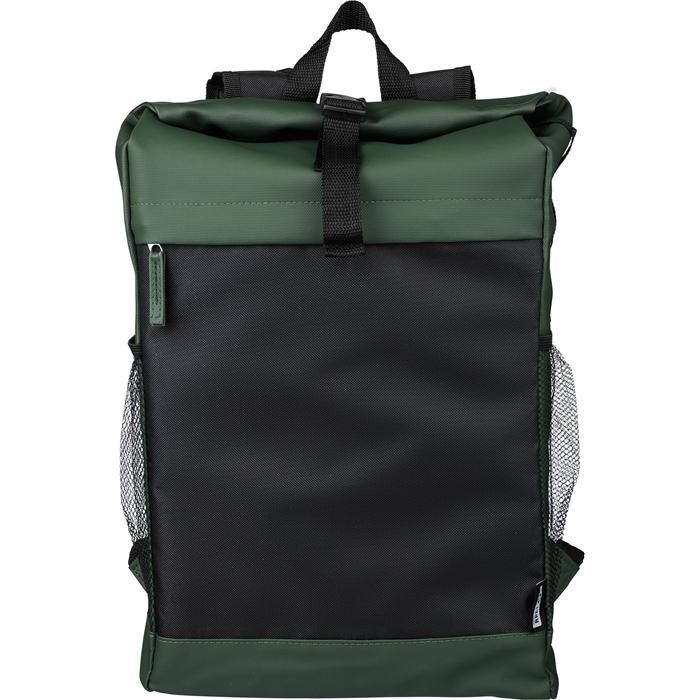 GI1267404-04rPET-Polyester _600D_ Rolltop-Rucksack Yani_ gruen