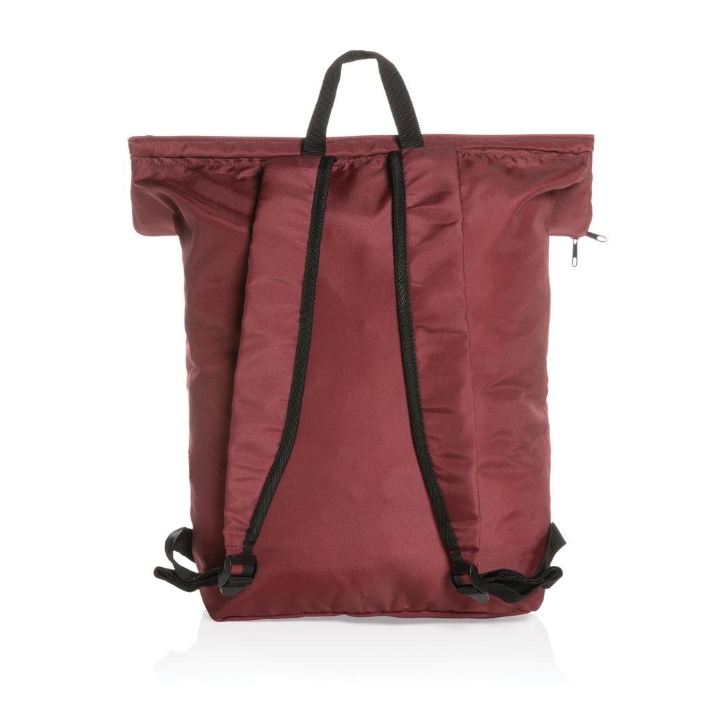 XDP763.17-4Dillon AWARE™ RPET faltbarer Lightweight-Rucksack_ rot