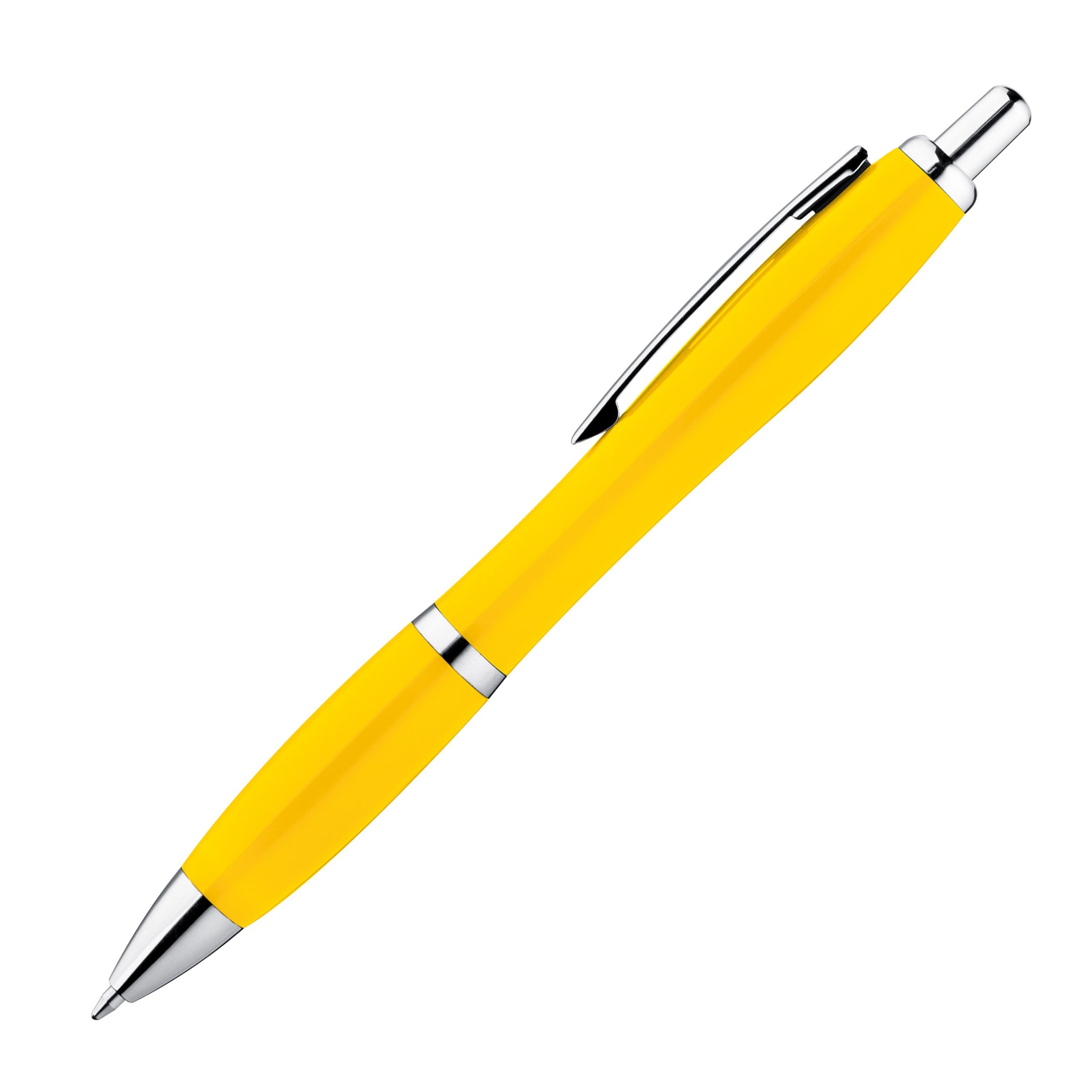 MA11679-08Kunststoffkugelschreiber vollfarbig ERIN_ gelb
