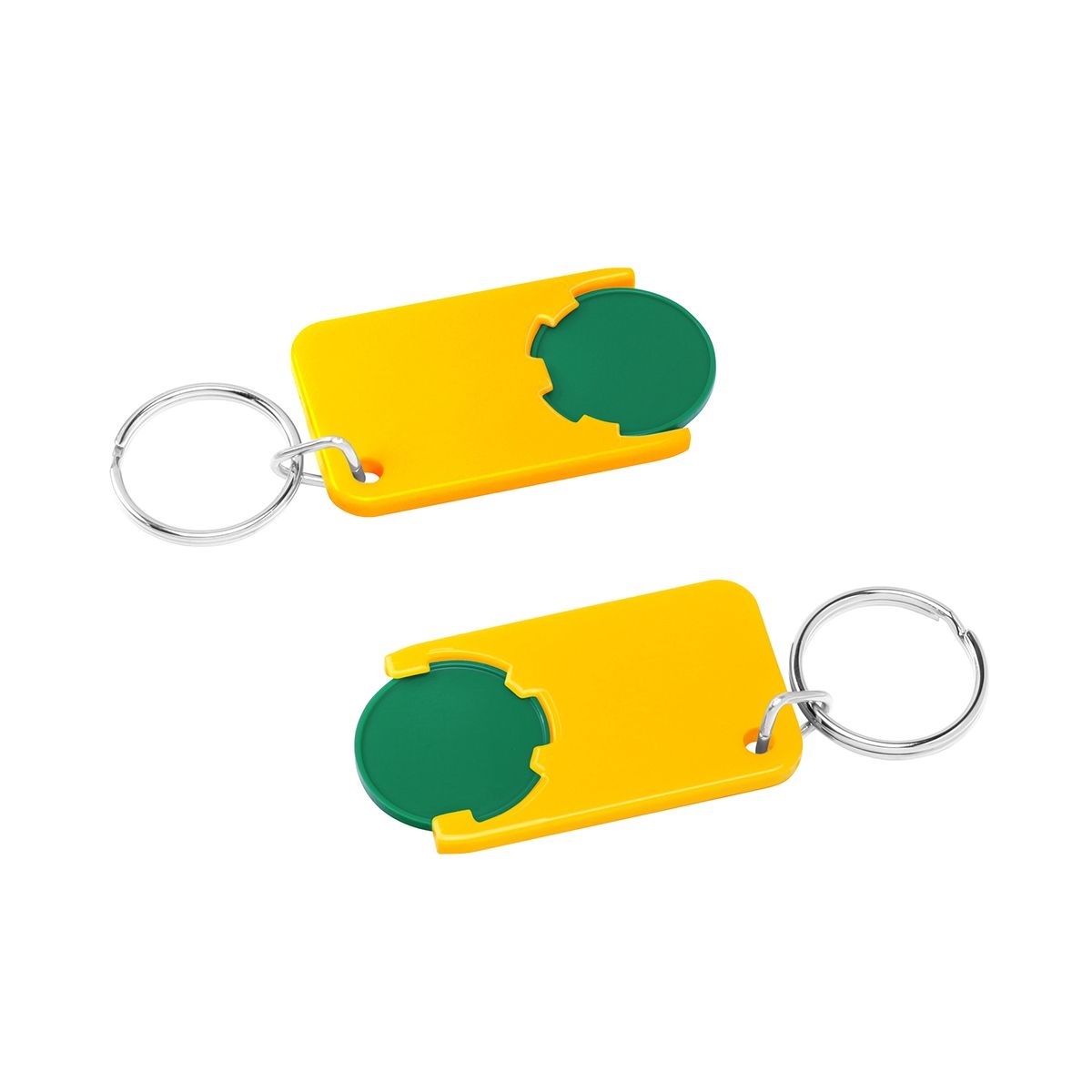 HE7454R-2-4Chiphalter mit 1€-Chip _Beta_ gruen_ gelb