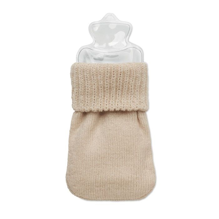 MO2667-13Warmmuff Gel-Waermekissen mit Bezug_ beige