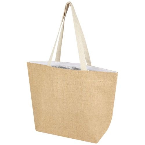 PF120675Juta 300 g_m² Jute Kuehltragetasche 12 L