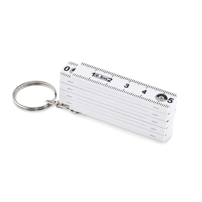 MO2238-06Fuster Schluesselring Zollstock 50cm_ weiss